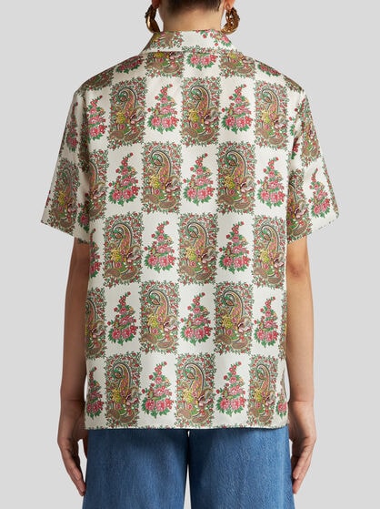 FLORAL BOWLING SHIRT