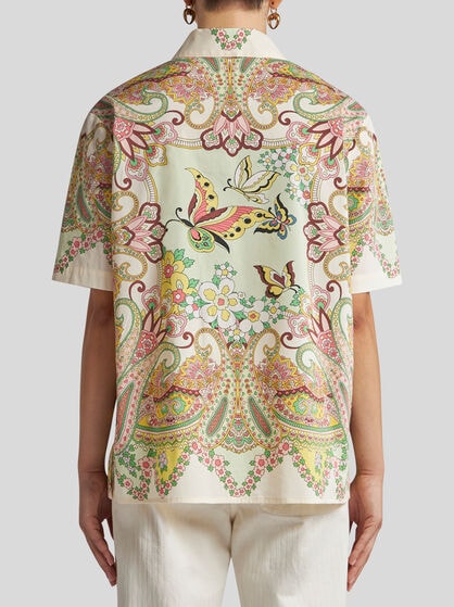 FLORAL BOWLING SHIRT