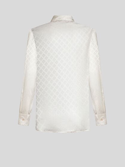 SILK JACQUARD SHIRT