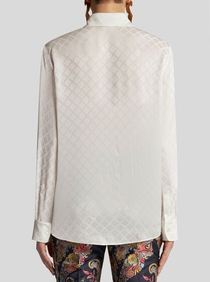 SILK JACQUARD SHIRT