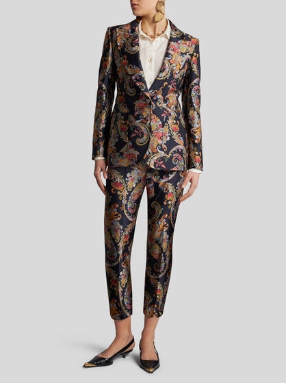 SILK JACQUARD SHIRT