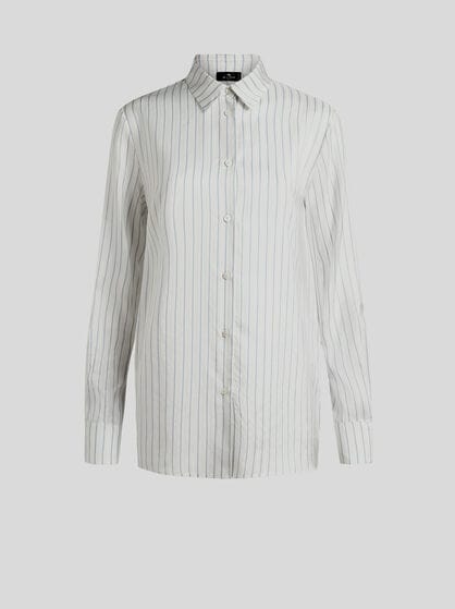 STRIPED SILK SHIRT