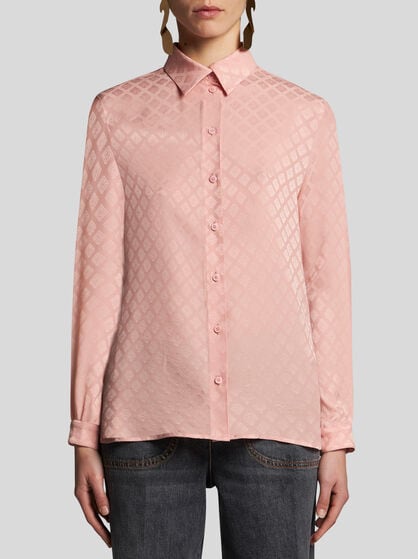 SILK JACQUARD SHIRT