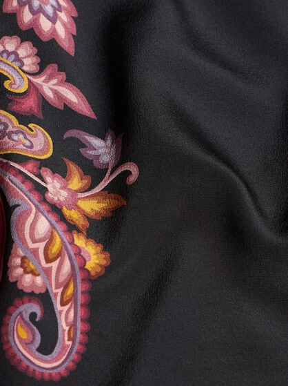 PRINTED SILK SHIRT