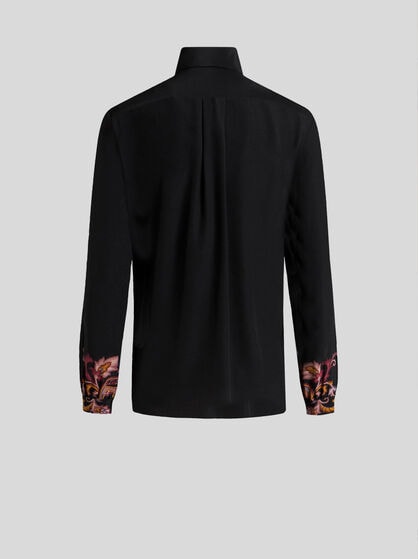PRINTED SILK SHIRT