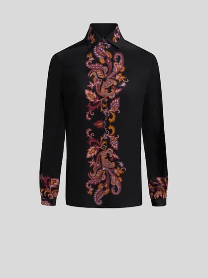 PRINTED SILK SHIRT