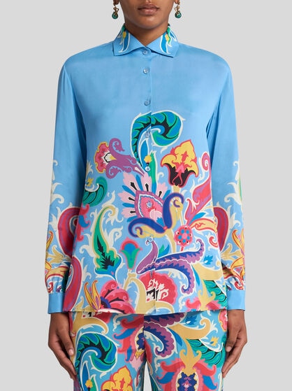 SHIRT WITH FLORAL PRINT
