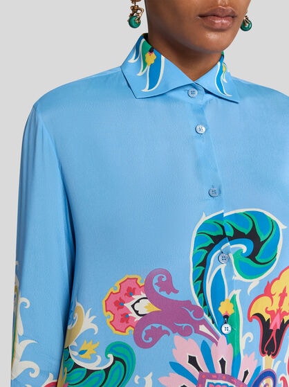 SHIRT WITH FLORAL PRINT