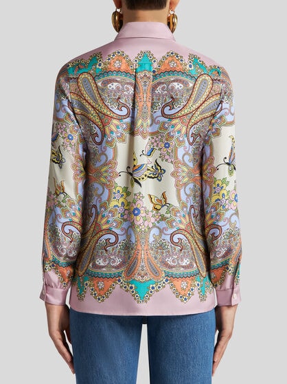 PAISLEY SILK SHIRT