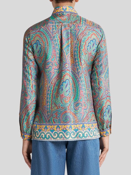 MULTICOLOURED PAISLEY SHIRT