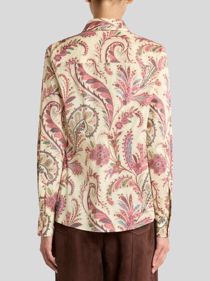 PRINTED POPLIN SHIRT