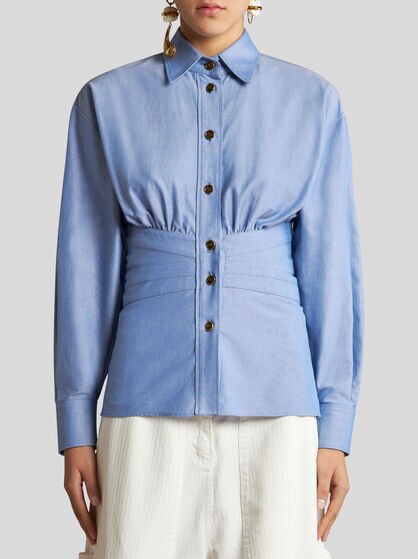 CHEMISE EN COTON OXFORD