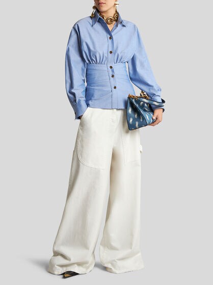 CHEMISE EN COTON OXFORD