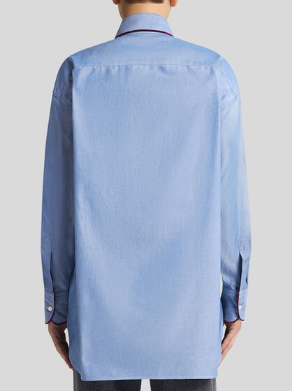 OXFORD SHIRT WITH PEGASO DETAIL