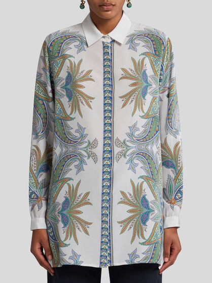 LONG SILK SHIRT