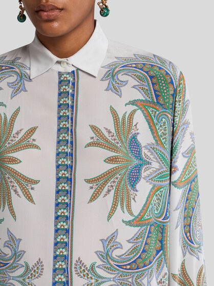 LONG SILK SHIRT