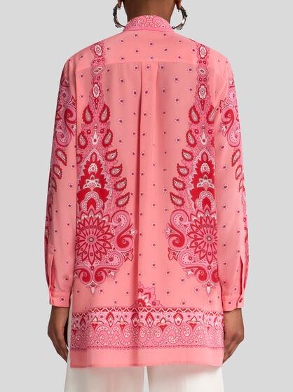 FLORAL, MEDALLION AND PAISLEY SHIRT