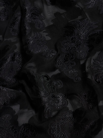 FIL COUPÉ CHIFFON SHIRT