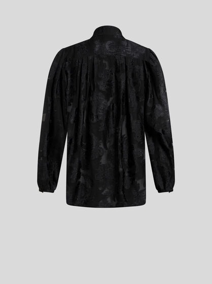 FIL COUPÉ CHIFFON SHIRT