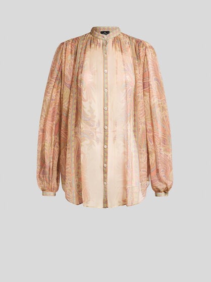 SHIRT WITH DÉGRADÉ PRINT