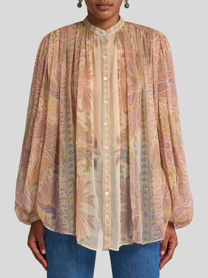 SHIRT WITH DÉGRADÉ PRINT