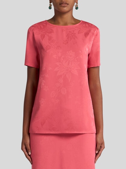 JACQUARD T-SHIRT