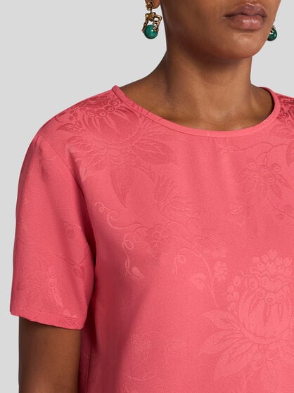 JACQUARD T-SHIRT