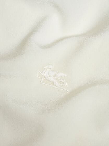 CREPE DE CHINE T-SHIRT