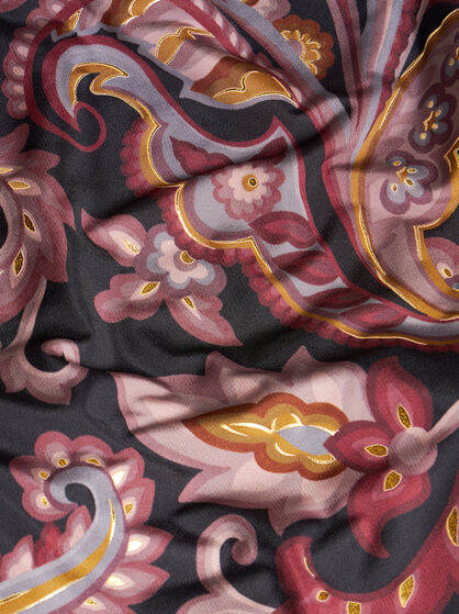 PRINTED JERSEY TOP