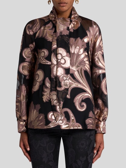 FIL COUPÉ JACQUARD TOP