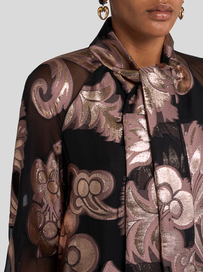 FIL COUPÉ JACQUARD TOP