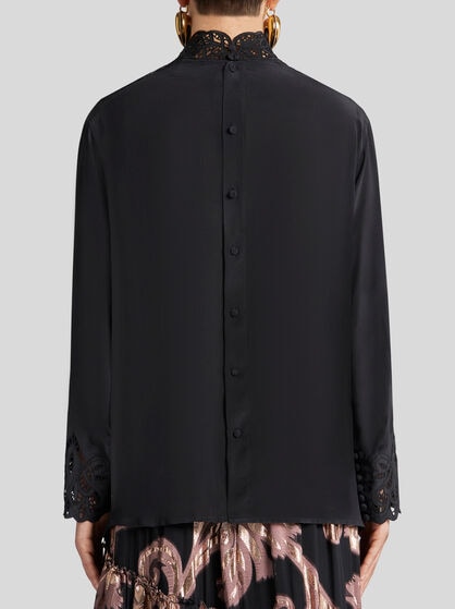 CREPE DE CHINE TOP