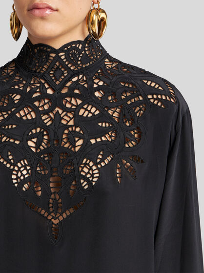 CREPE DE CHINE TOP