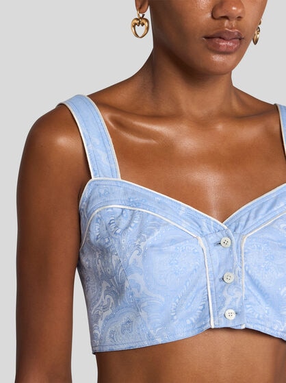TOP WITH BUTTONS