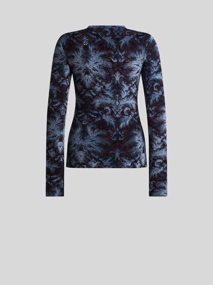 CHENILLE JACQUARD TOP
