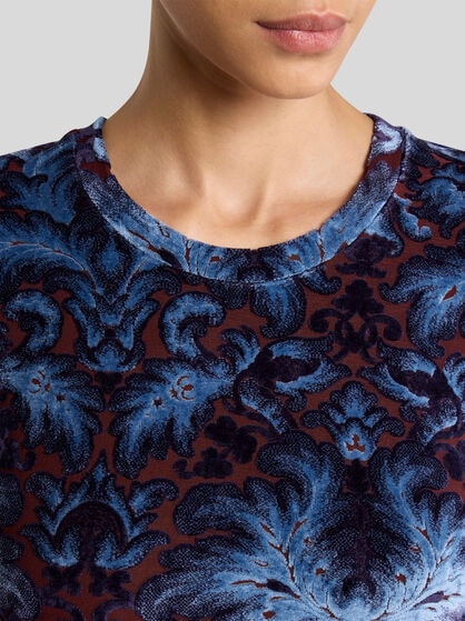 CHENILLE JACQUARD TOP