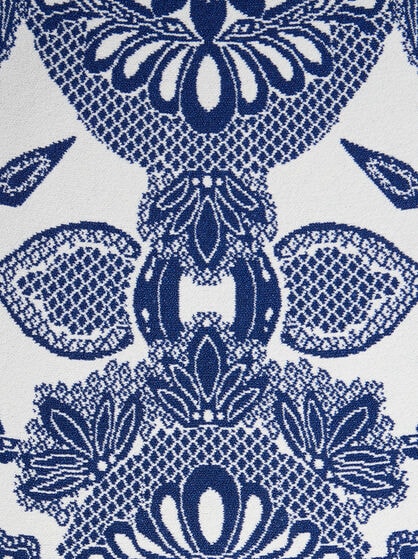 MINI KNIT JACQUARD DRESS