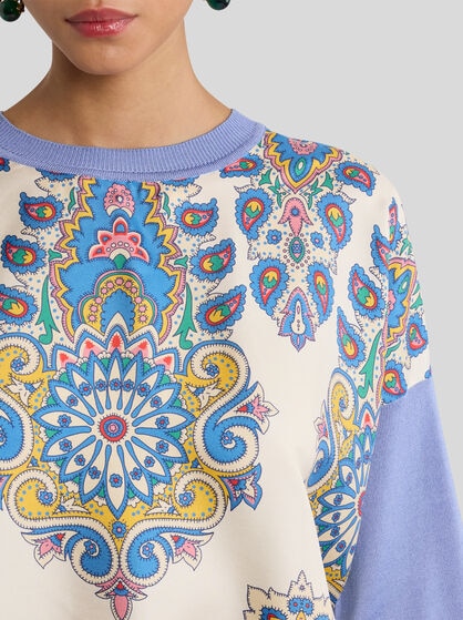 KNIT T-SHIRT WITH PRINT
