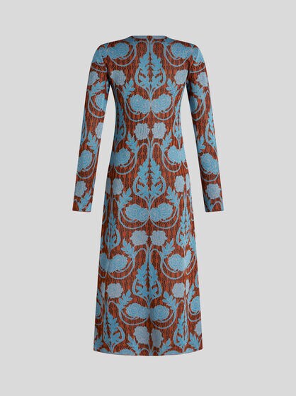 KNIT JACQUARD CARDIGAN