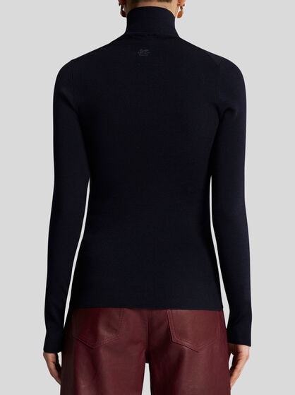 WOOL TURTLENECK SWEATER