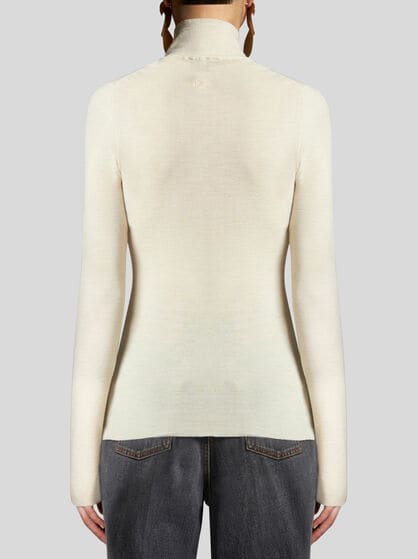 WOOL TURTLENECK SWEATER