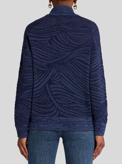 JACQUARD TURTLENECK SWEATER