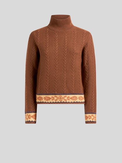 WOOL- AND CASHMERE-BLEND SWEATER