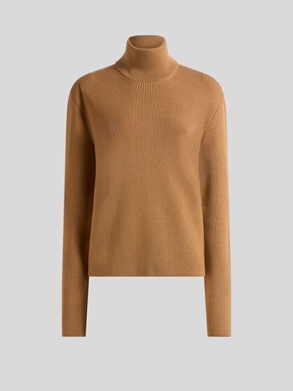 RIBBED WOOL SWEATER