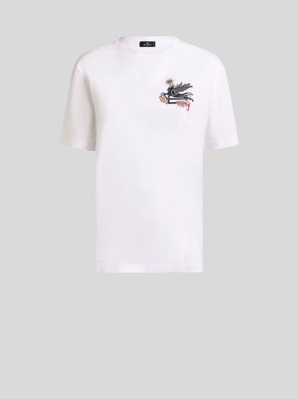 COTTON T-SHIRT WITH PEGASO