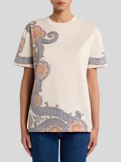 YEAR OF SNAKE COTTON T-SHIRT