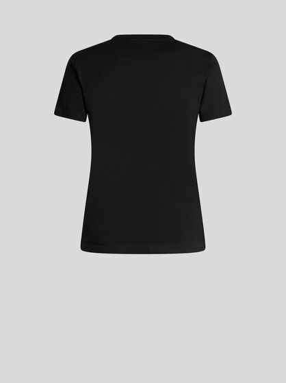 JERSEY T-SHIRT WITH FLOWER PRINT
