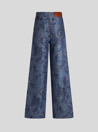 BAGGY JACQUARD JEANS