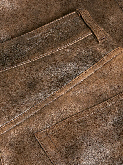 LEATHER TROUSERS