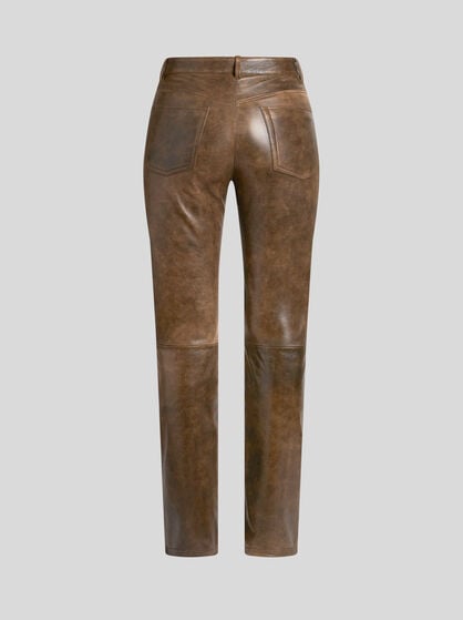 LEATHER TROUSERS